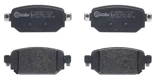 ABS Brake Pad Set, disc brake (P 49 063)