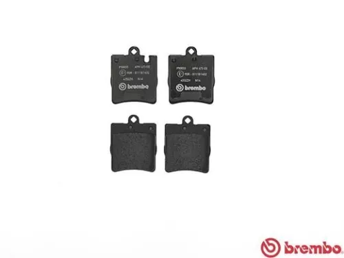 ABS Brake Pad Set, disc brake (P 50 033)