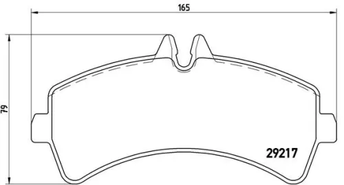 ABS Brake Pad Set, disc brake (P 50 060)