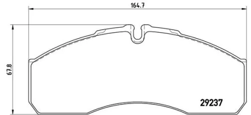 ABS Brake Pad Set, disc brake (P 50 083)