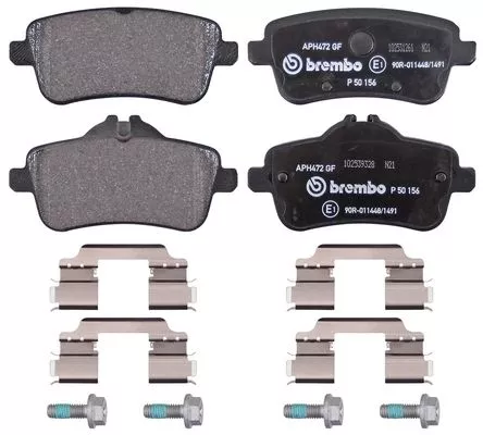 ABS Brake Pad Set, disc brake (P 50 156)