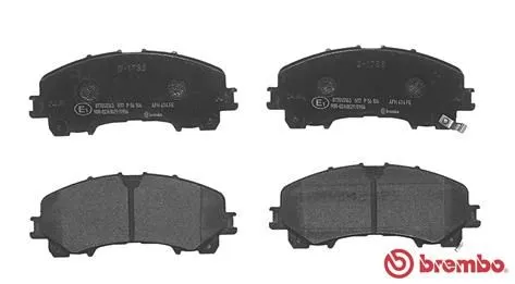 ABS Brake Pad Set, disc brake (P 56 106)