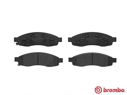 ABS Brake Pad Set, disc brake (P 58 001)