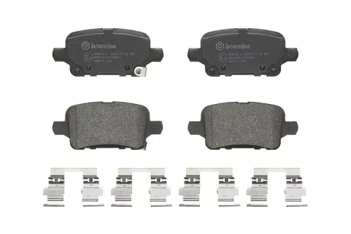 ABS Brake Pad Set, disc brake (P 59 095)