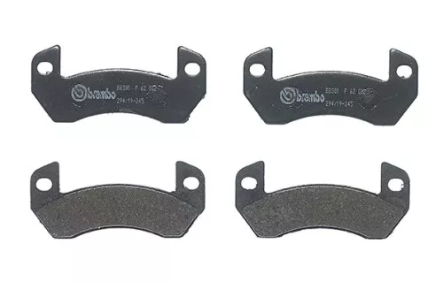 ABS Brake Pad Set, disc brake (P 62 002)