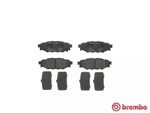 ABS Brake Pad Set, disc brake (P 78 020)
