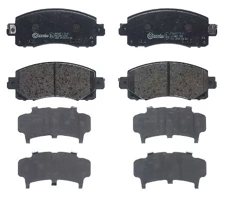 ABS Brake Pad Set, disc brake (P 78 028)