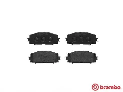 ABS Brake Pad Set, disc brake (P 83 086)