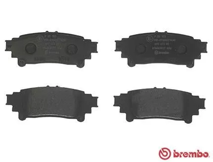 ABS Brake Pad Set, disc brake (P 83 153)