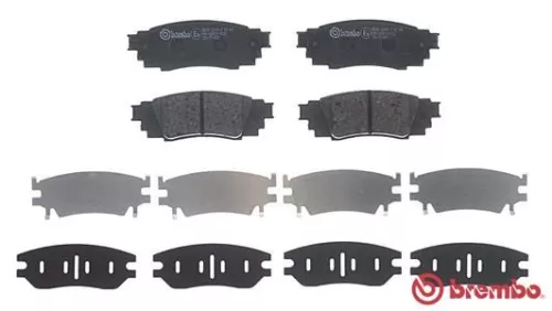 ABS Brake Pad Set, disc brake (P 83 160)