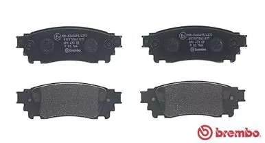 ABS Brake Pad Set, disc brake (P 83 166)