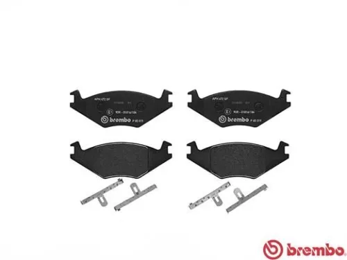 ABS Brake Pad Set, disc brake (P 85 019)