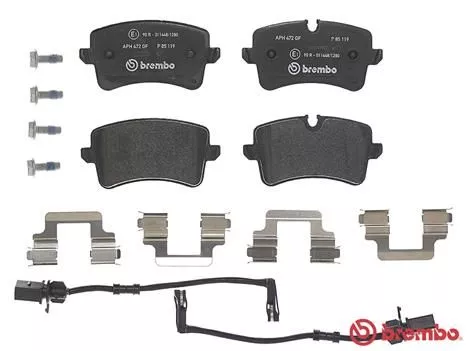 ABS Brake Pad Set, disc brake (P 85 119)
