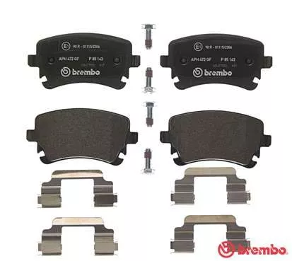 ABS Brake Pad Set, disc brake (P 85 143)