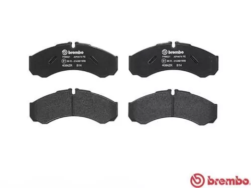 ABS Brake Pad Set, disc brake (P A6 021)