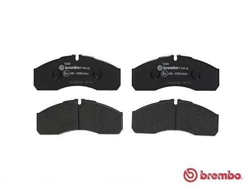 ABS Brake Pad Set, disc brake (P A6 022)